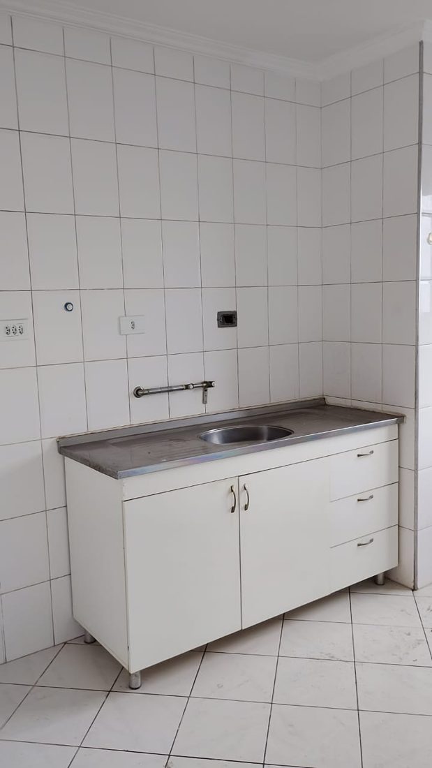 Área de serviço com tanque